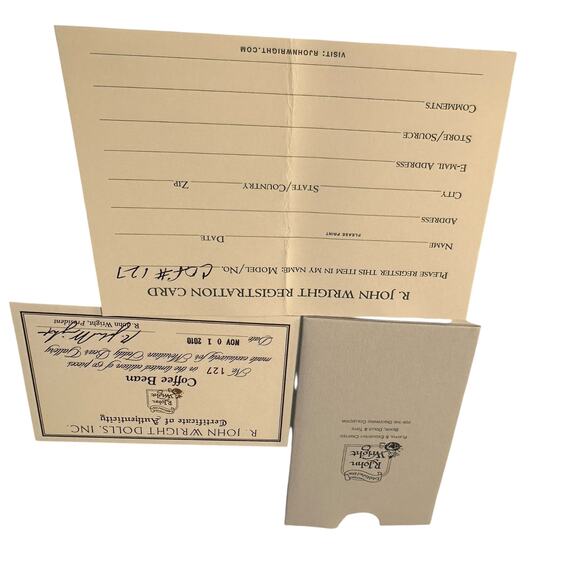 R John Wright #127 of 150 Mice - Coffee Bean Mouse Complete With Box & Cert - Picture 5 of 7